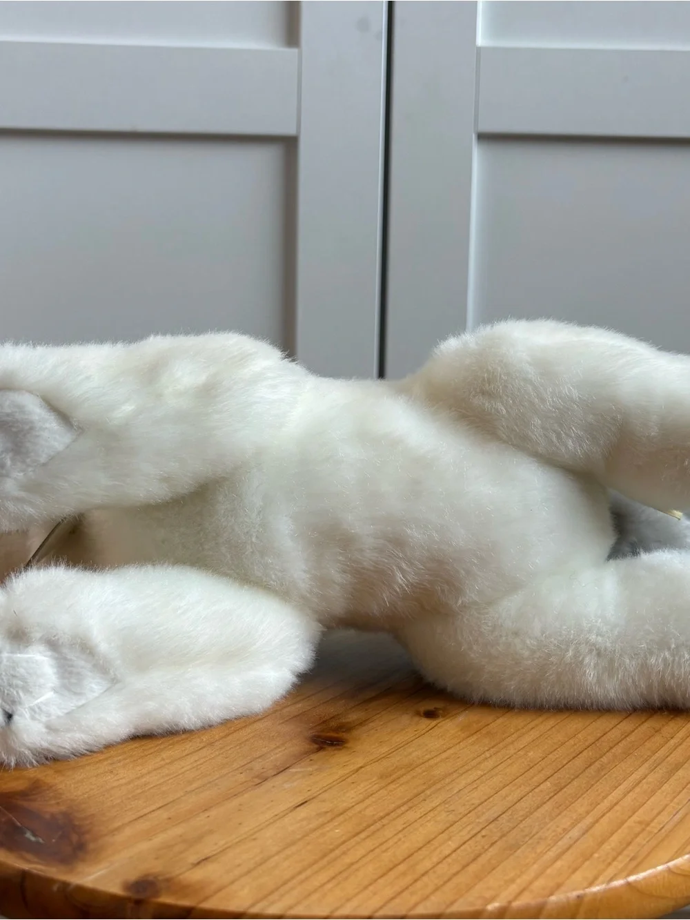 Miyoni Tots Siberian Husky Puppy 12” Plush Dog Aurora Toy Laying Down